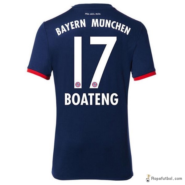 Camiseta Bayern de Múnich Replica Segunda Ropa Boateng 2017/18